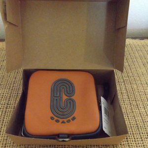 Coach SQUARE HYBRID POUCH IN COLORBLOCK PATCH